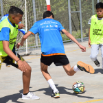 Más de 340 jóvenes disputan el Torneo Intercultural de fútbol sala en Valladolid.